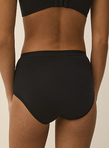 Understated high-waist classic hipster SUPIMA&reg; cotton