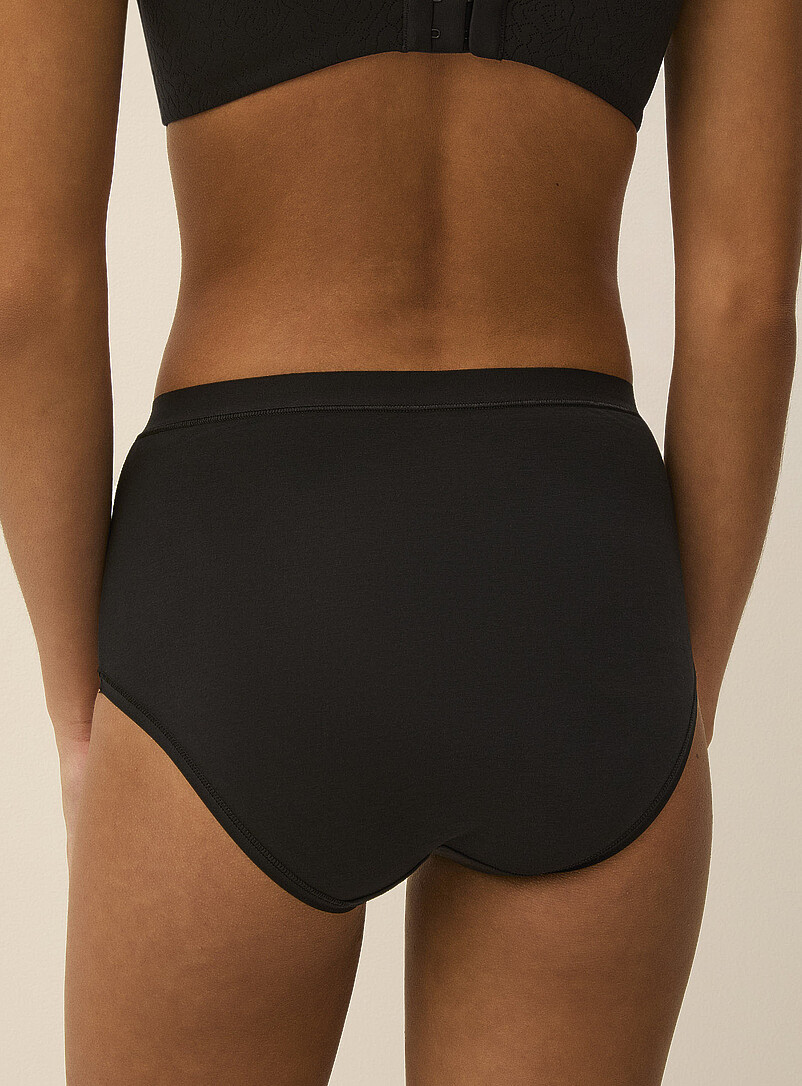 Understated high-waist classic hipster SUPIMA® cotton product image (primary)