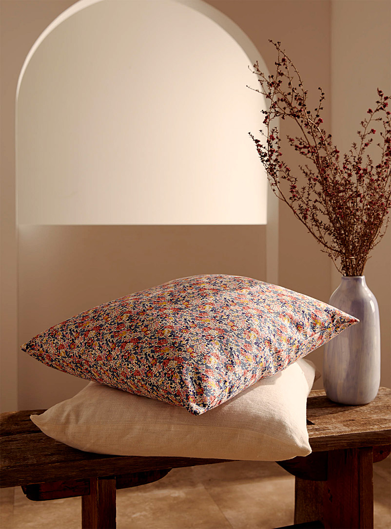 Simons Maison Assorted Claire-Aude cushion Made with Liberty Fabric 48 x 48 cm