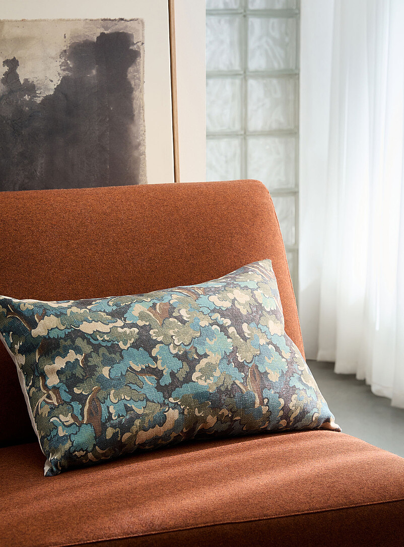 Abstract Trees Removable Cover Cushion 40 X 60 Cm