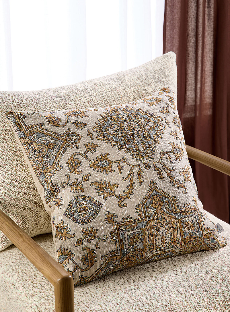 Ancient fresco removable cover cushion 50 x 50 cm product image (primary)