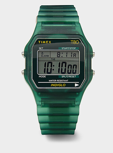 La montre T80 en r&eacute;sine