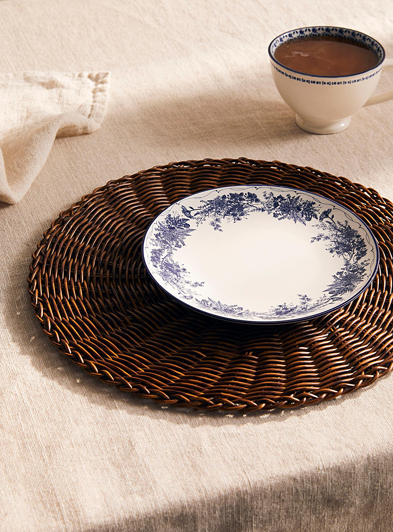 Simons Maison Assorted Rattan-like braided placemat