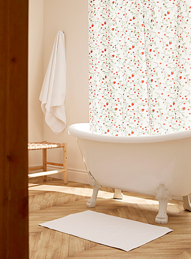 Le rideau de douche champ de fleurs, Simons Maison, Rideaux de douche et  crochets, Salle de bains