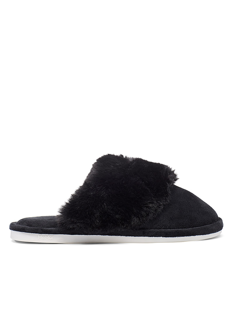 Black mule slippers | MeMoi | Shop 