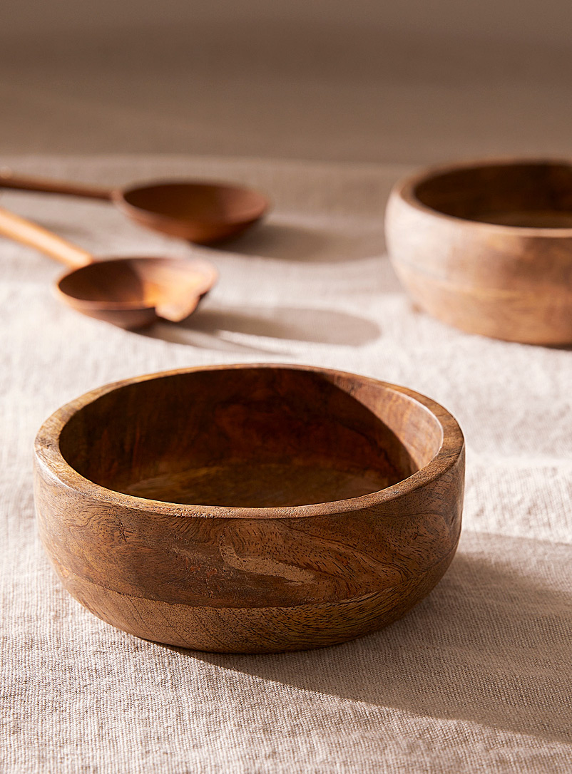 Simons Maison Assorted Small wooden bowl