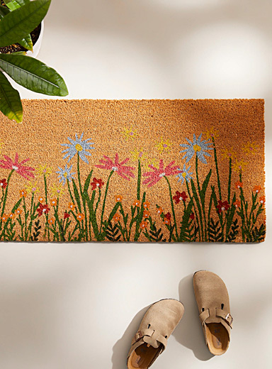 Le paillasson fleurs des champs 45 x 100 cm