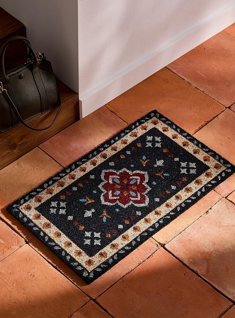 Laroom Occhio Che Pungo Doormat, Jute & Base, Non-Slip Laroom Occhio Che Pungo Doormat, Jute & Base, Non-Slip