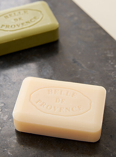 Cucumber and basil Marseille soap