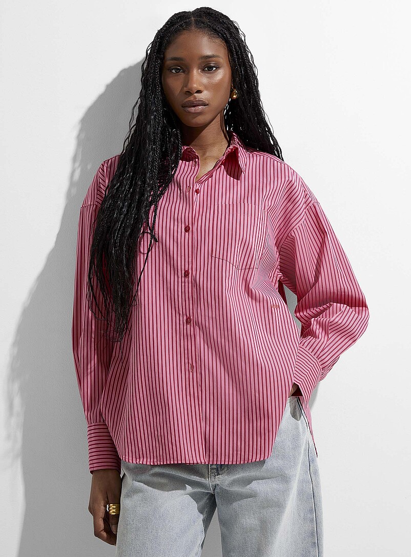 Chemise Velours Femme Violet | Velours côtelé Chemise Velours Femme Violet | Velours côtelé