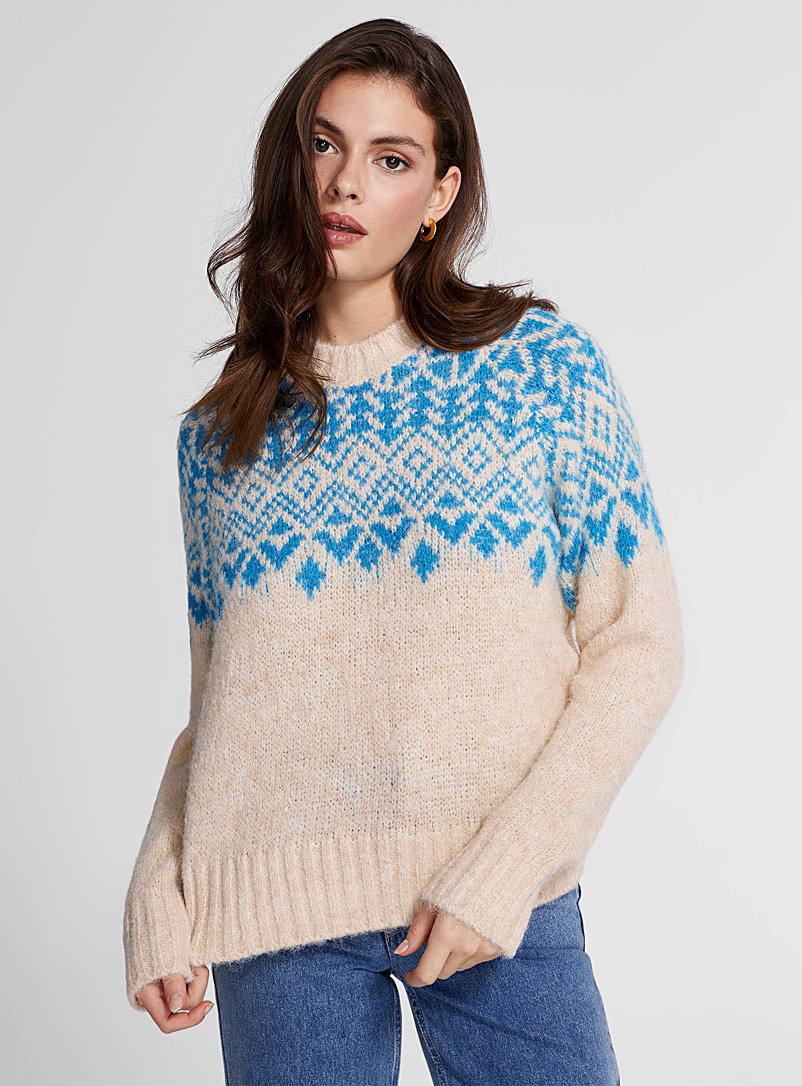 JJXX Assorted Sonika Fair Isle jacquard sweater for women