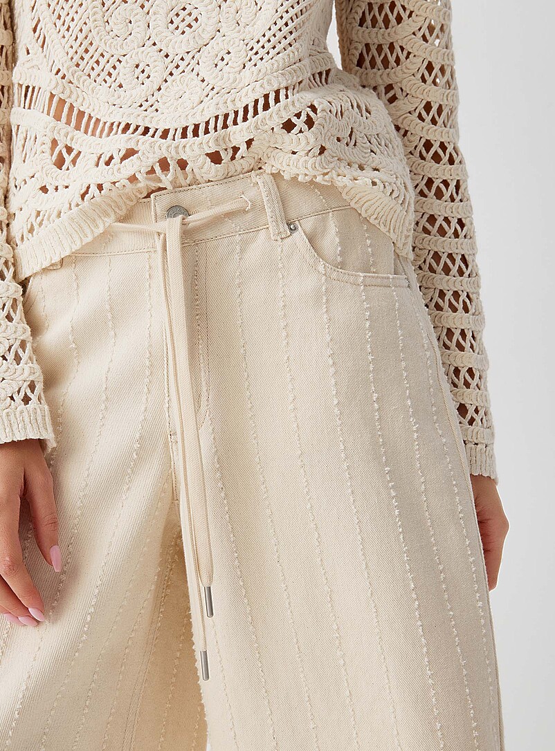 Amy textured stripes Bermuda short | JJXX | Shop Women's Bermuda