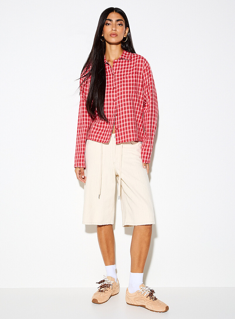 Romantic checkers flannel shirt product image 2