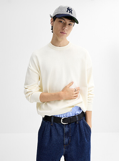 Workshop jacquard logo sweater