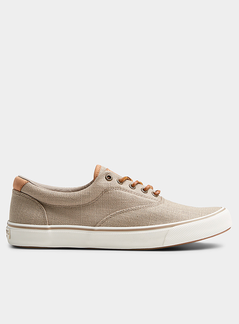 Sperry Top Sider: Le sneaker Striper II CVO chanvre Homme Brun pâle-taupe pour homme
