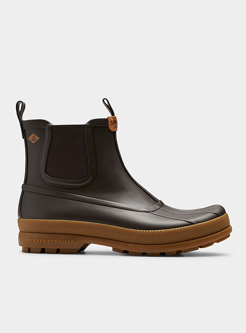 Sperry Top Sider Brown Cold Bay waterproof Chelsea boots Men for men