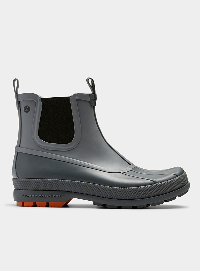 Sperry Top Sider Grey Cold Bay grey waterproof Chelsea boots Men for men