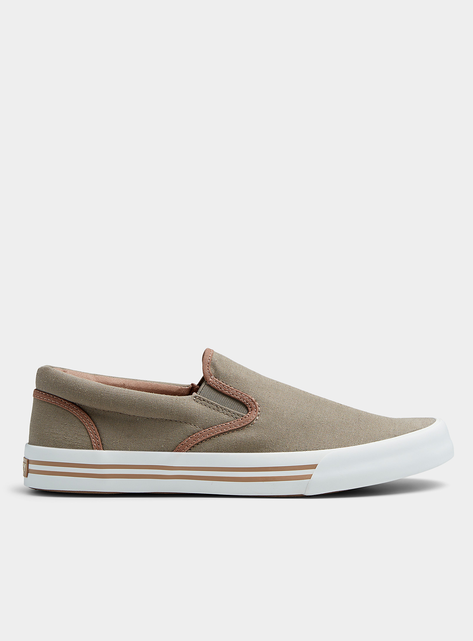 Sperry Top Sider - Chaussures Le Slip-On Striper II lin Homme