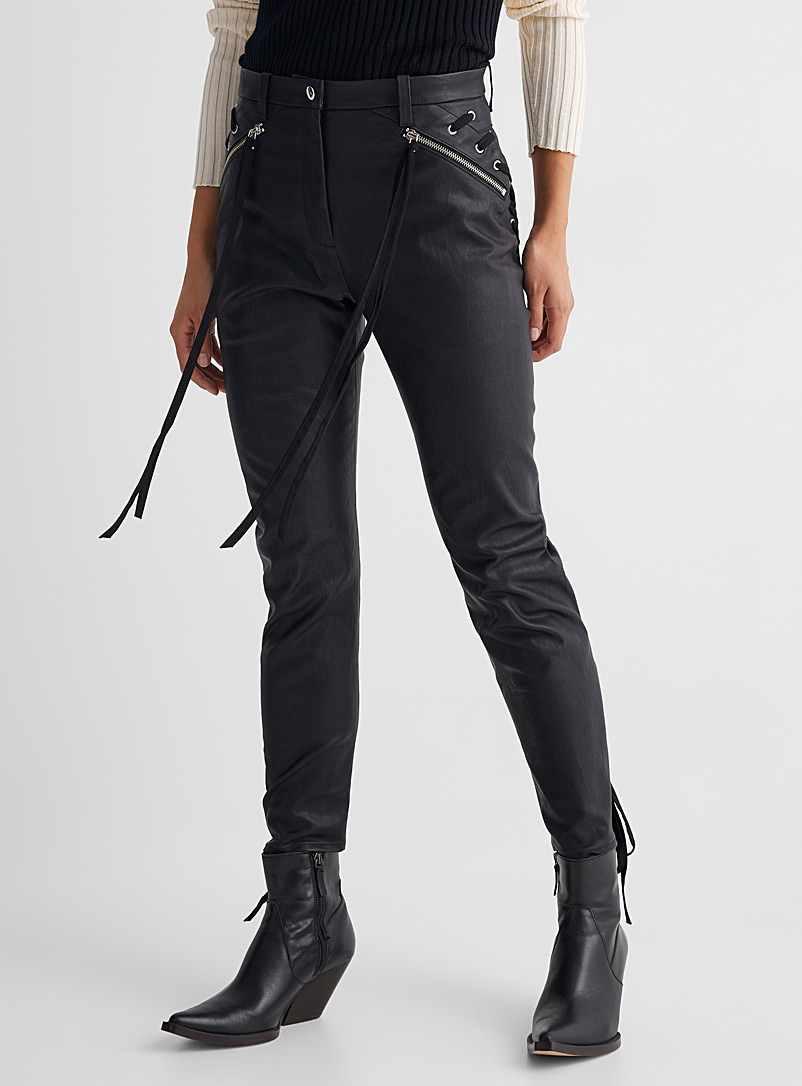 UNTTLD: Le pantalon El Topo Noir pour femme