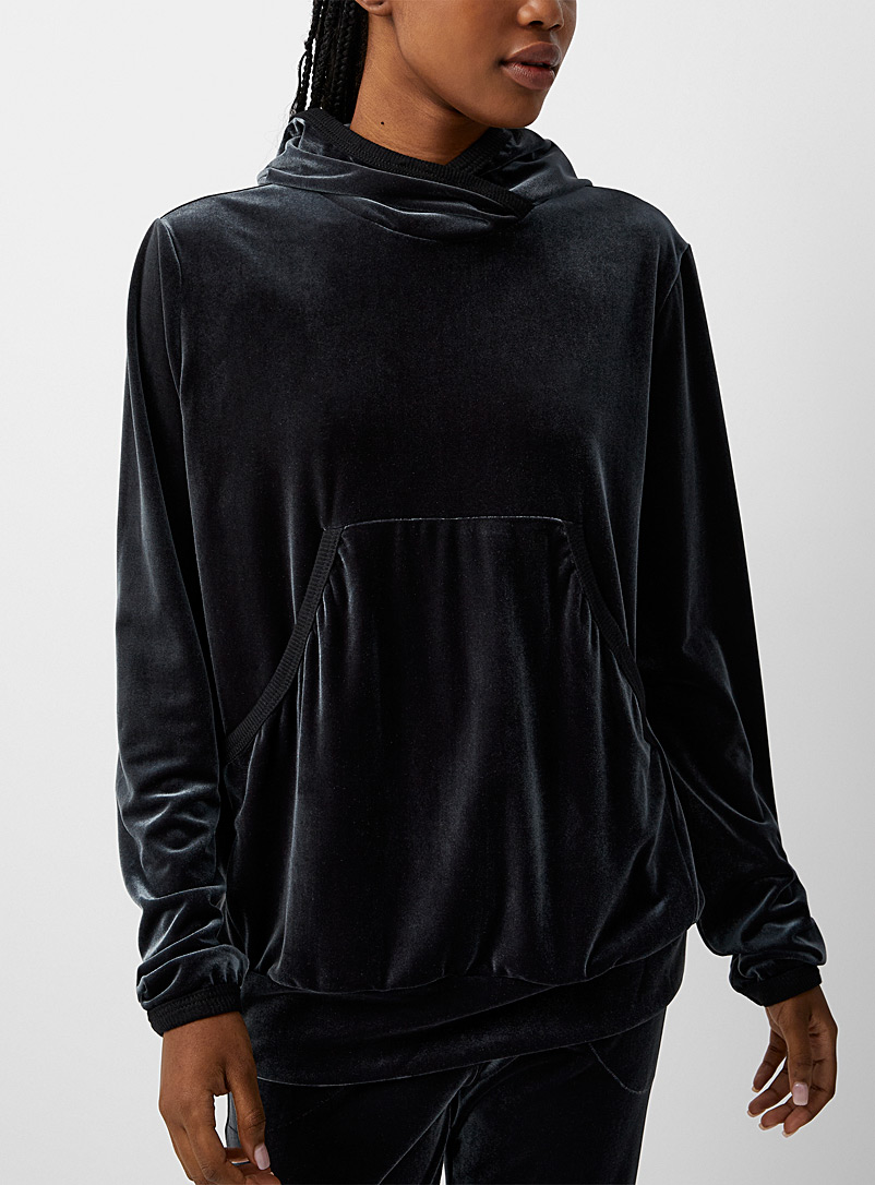 Denis Gagnon Grey Chic hoodie for women