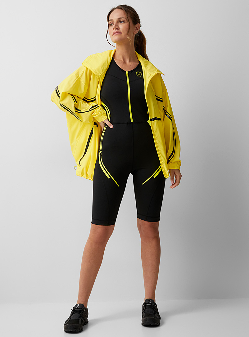Adidas Stella McCartney Bright Yellow High-neck amplified windbreaker for error