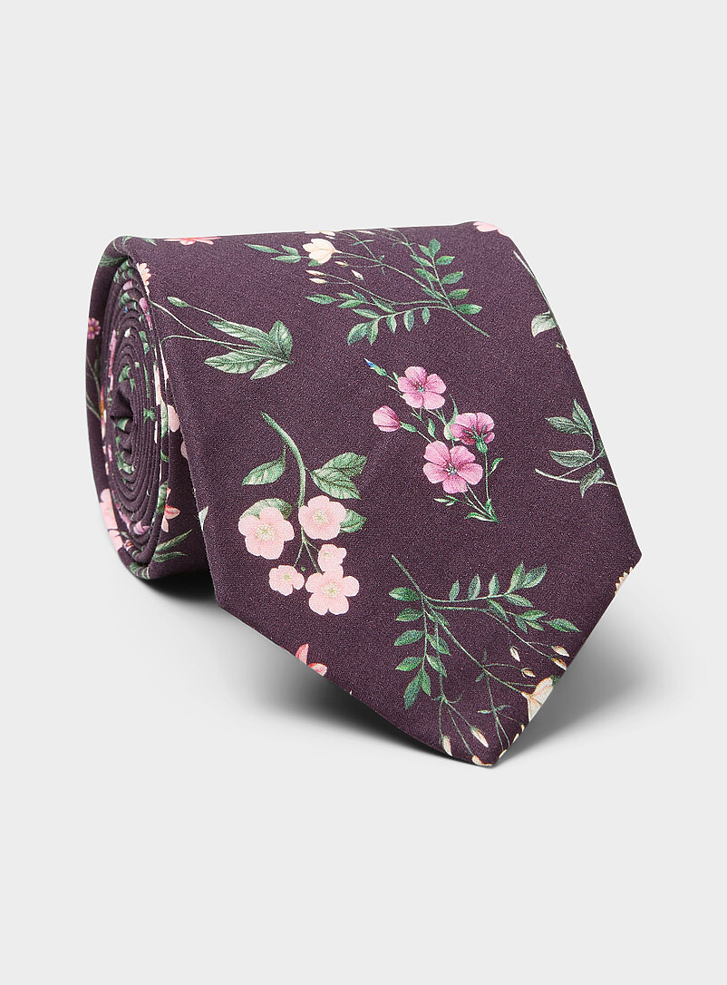 Floral Tie Made With Liberty Fabric