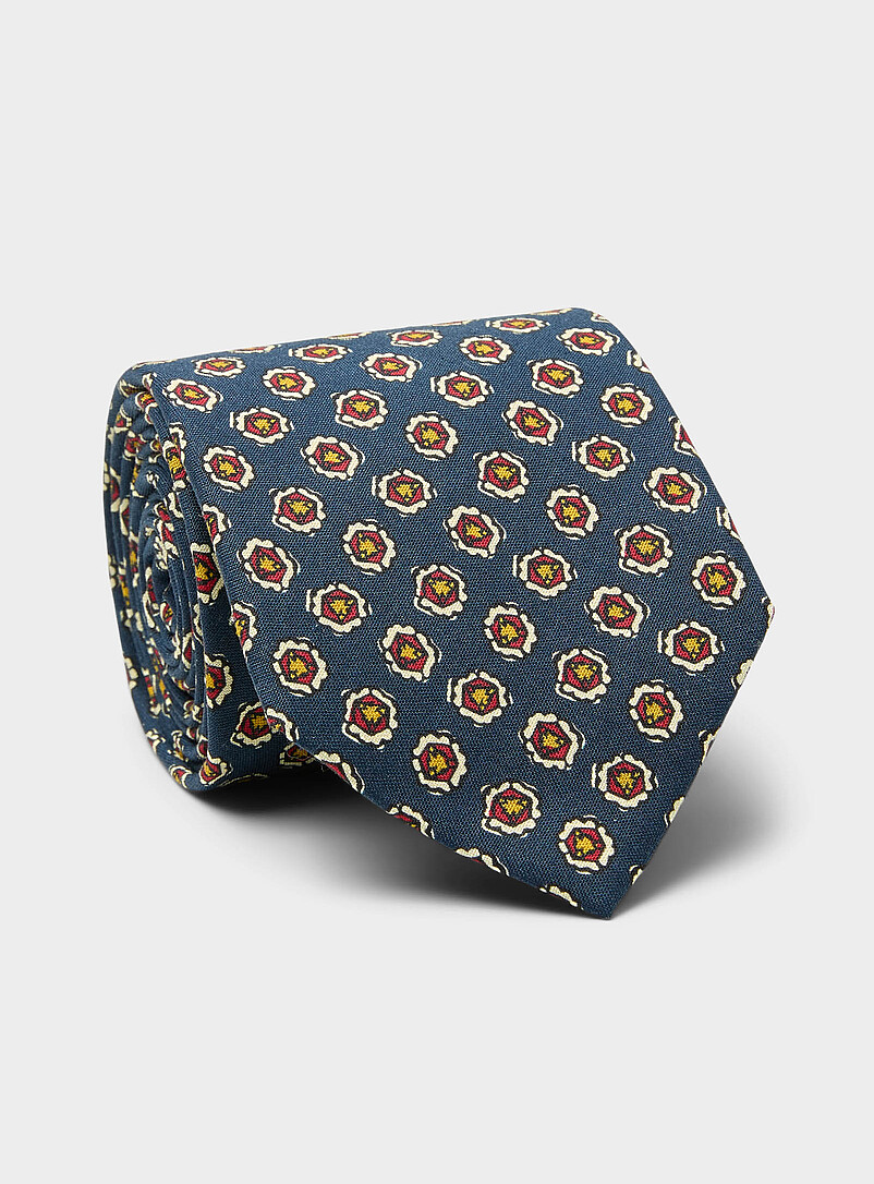 Abstract Medallion Tie