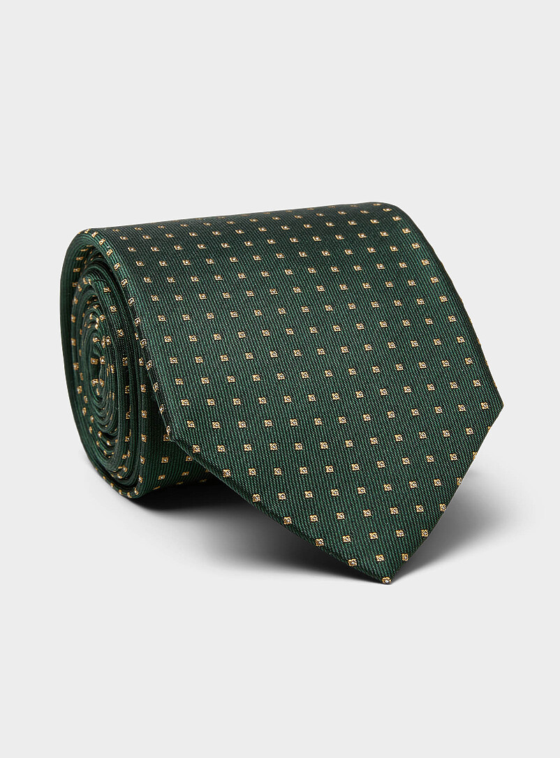 Retro mini-square tie product image (primary)