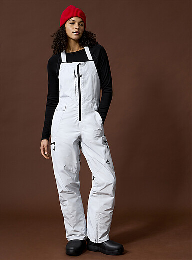 Burton: La salopette GORE-TEX Reserve Gris clair pour femme