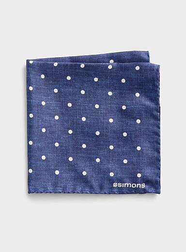 Dotted pocket square <b>Exclusive collection from Italy</b>