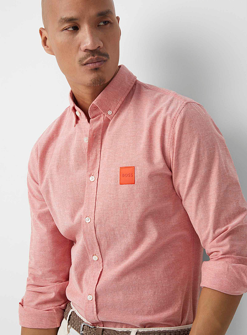 BOSS Red Mabsoot Oxford shirt Slim fit for men