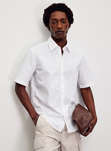 La chemise oxford logo Rash <b>Coupe r&eacute;guli&egrave;re</b>