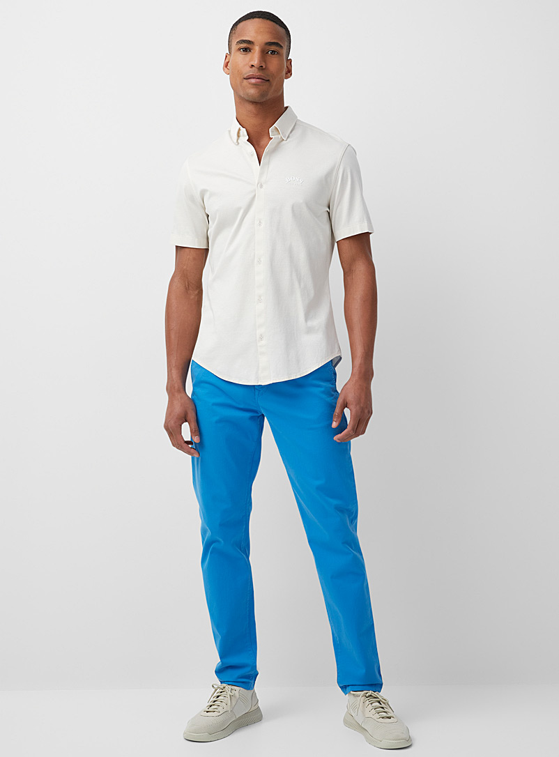 BOSS Blue Taber chinos Slim fit for men