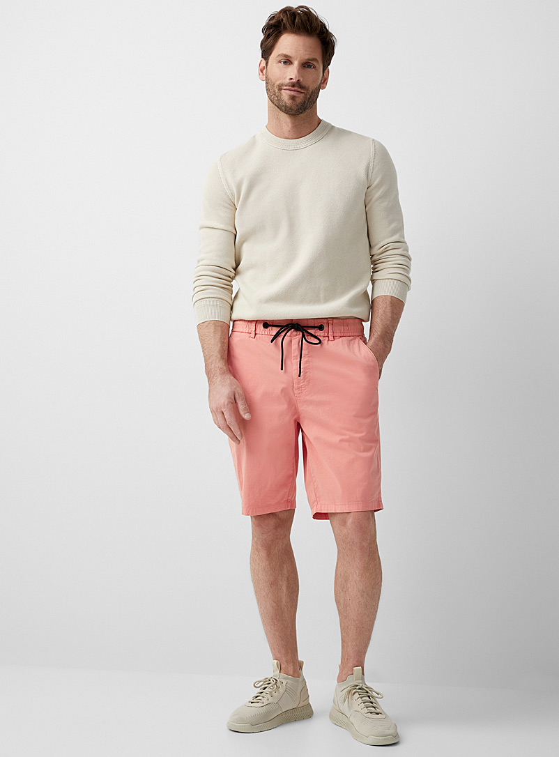 Taber comfort-waist chino short | BOSS 