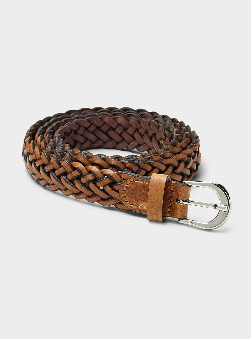 Lot De 3 Ceintures En Cuir Pour Femme - Boucle Dorée - Élégantes Pour Jeans Et Robes
