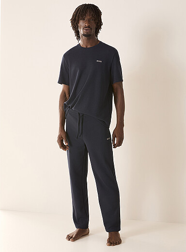Le pantalon pyjama gaufr&eacute;