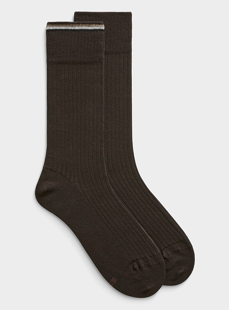 Bamboo Striped Socks - Fuchsia | Norman & Wallace Bamboo Striped Socks - Fuchsia | Norman & Wallace
