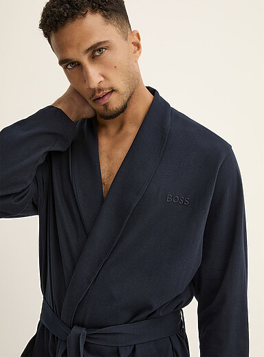 Lightweight jersey robe