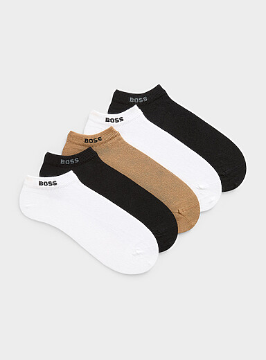 Les socquettes fin tricot unies Emballage de 5