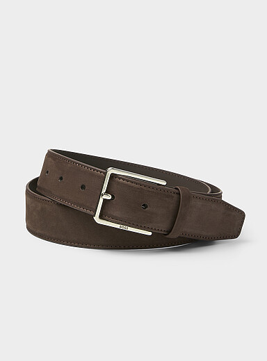 La ceinture espresso velout&eacute;e