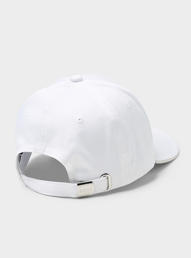 BOSS Black Trimmed visor dad cap for men