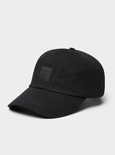 Tone-on-tone emblem dad cap