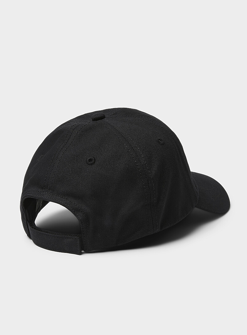BOSS: La casquette dad &eacute;cusson ton sur ton Noir pour homme