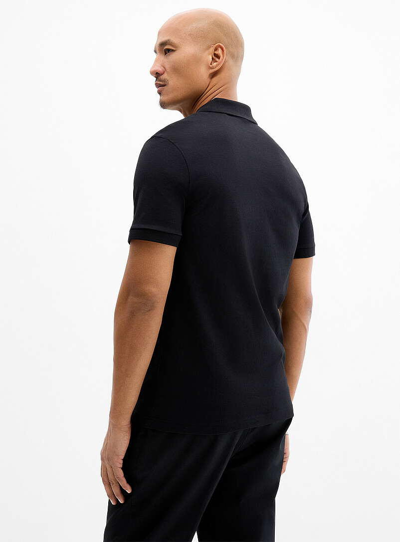 BOSS: Le polo piqu&eacute; Passenger Saumon - Corail pour homme