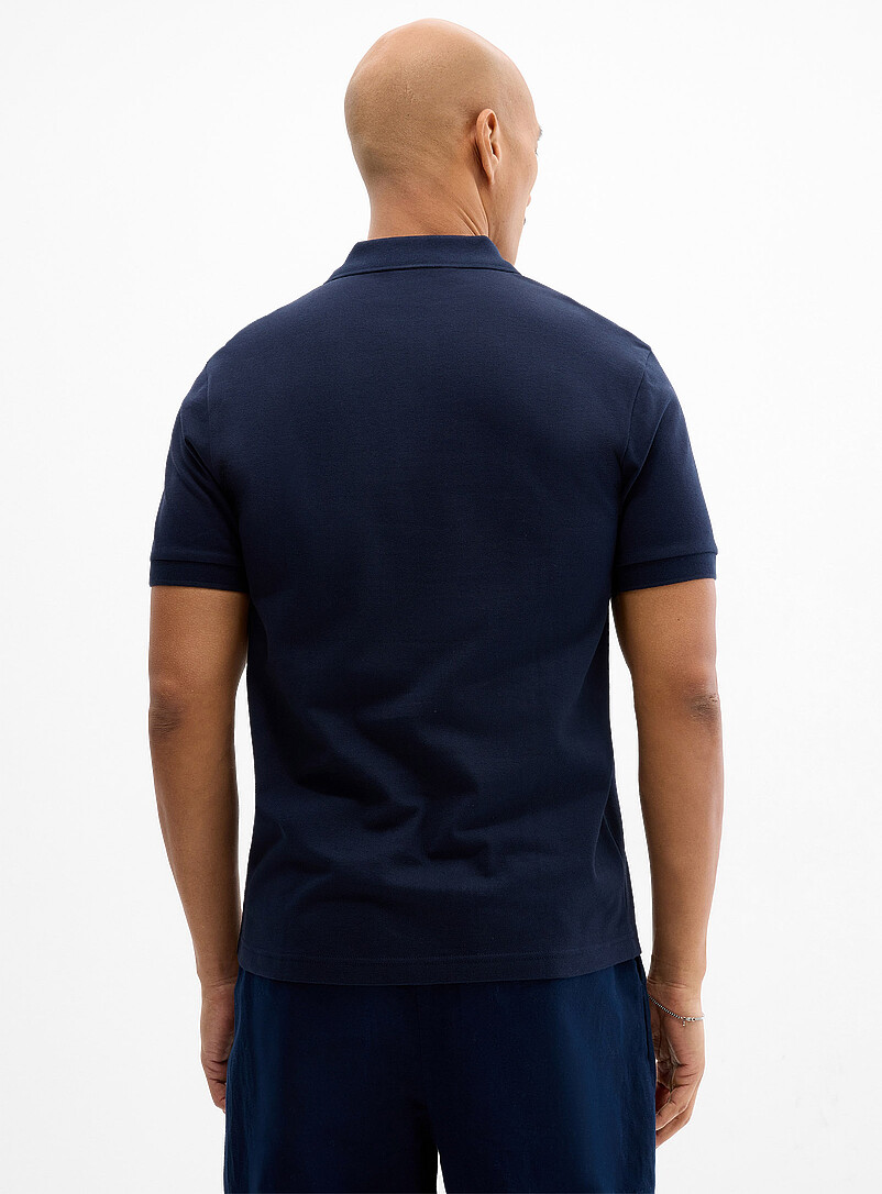 BOSS: Le polo piqu&eacute; Passenger Saumon - Corail pour homme