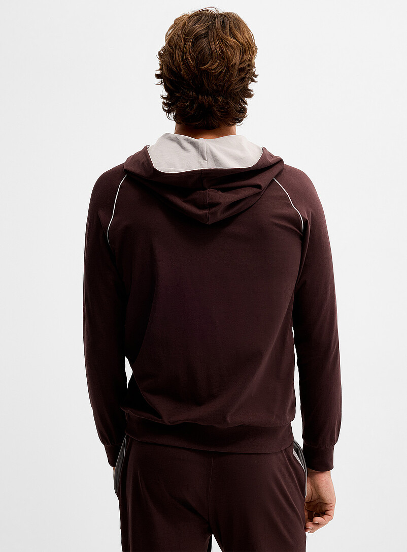 Stretch zipped hoodie | BOSS | Shop Men's Pyjamas & Leisurewear