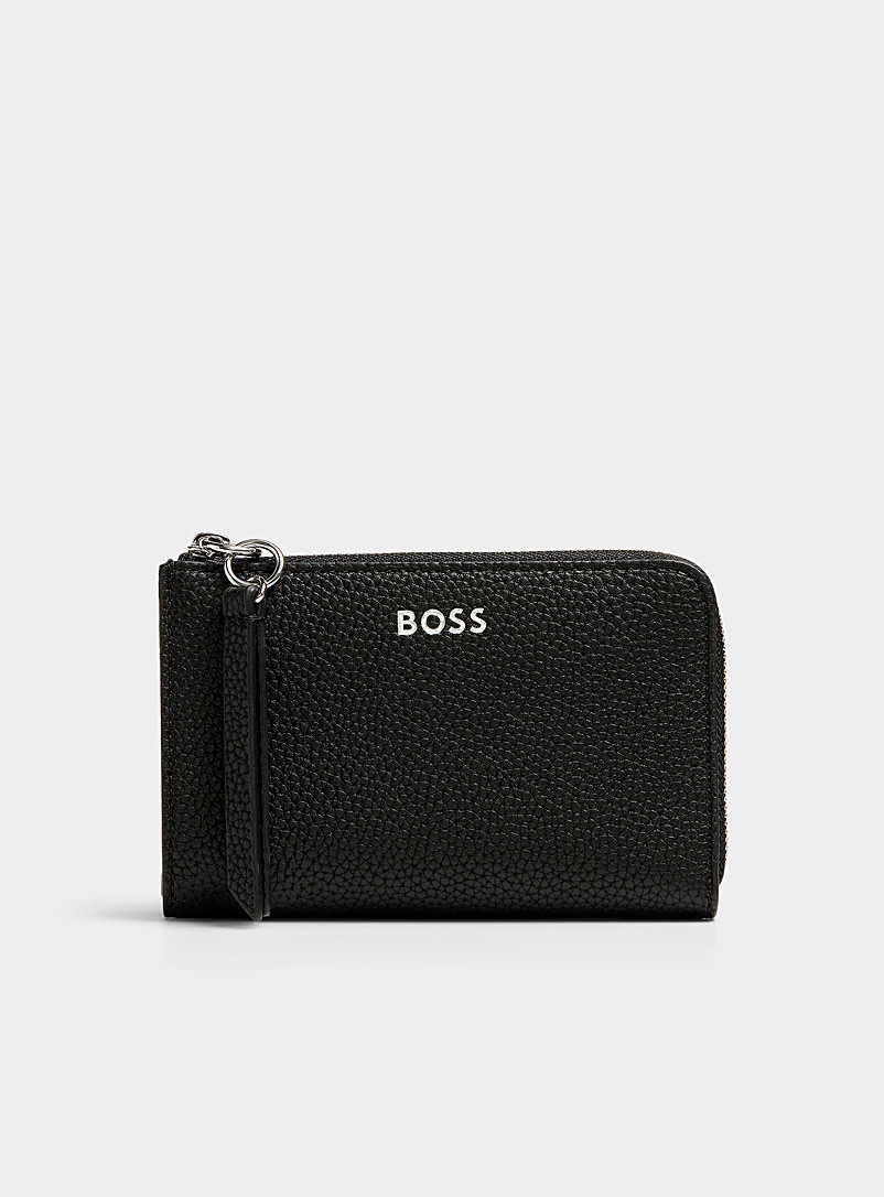 BOSS Black Solid Rachel mini wallet for women