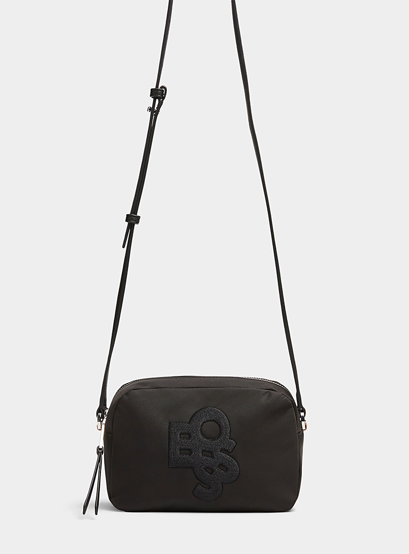 BOSS Black Blair recycled nylon shoulder bag for women