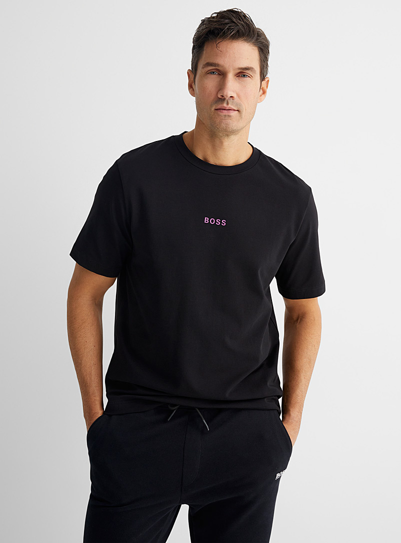 BOSS Mauve BOSS T-shirt for men