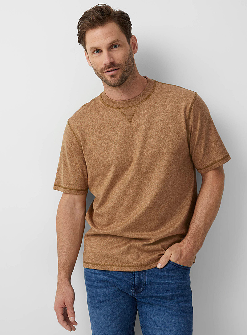 BOSS Brown Temouline T-shirt for men